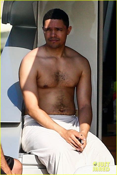 Trevor Noah Goes Shirtless On Yacht In Miami Photo