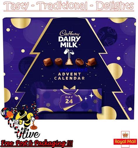2023 Christmas Advent Calendar Calendars Milk Chocolate Lindt Dairy Milk Haribo Ebay