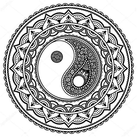 Mandala Yin Yang Símbolo Yin Yang Tienda Online Especializada Mandala