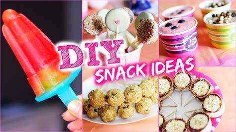 Diy Snacks And Treats For Spring Summer ♡ Youtube