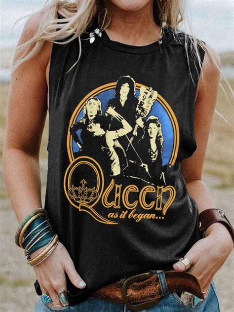 80s Rock Band T Shirts And Tank For Women