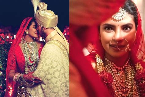 priyanka chopra jonas nick jonas share unseen wedding pics to celebrate their second hindu