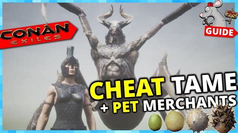 CONAN EXILES - PET MERCHANT GUIDE + DEMONIC SPIDER FROST ...