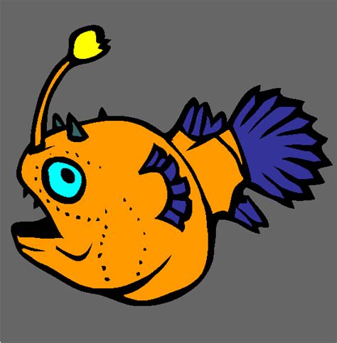 22 species all in a. Football-Fish on www.thecolor.com | Fish coloring page ...