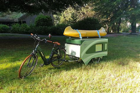 The Scout Camper By Creacon Is A Camping Trailer For Your Ebike