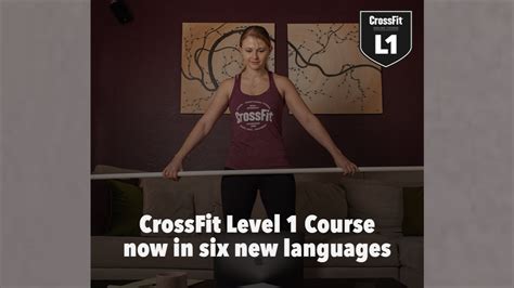 Crossfit Level 1 Course Now Available Online In Six Additional
