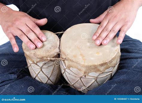 Bongo Drumming Hands Stock Image Image Of Drumming Beating 10348447