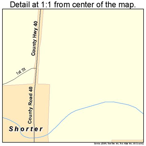 Shorter Alabama Street Map 0170128