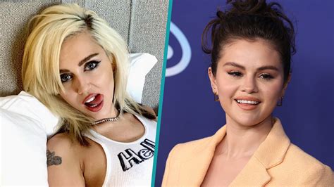 miley cyrus reacts to selena gomez s spot on saturday night live impression of her access