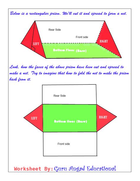 Triangular Prism Lessons How To Find The Surface Area Of A Triangular