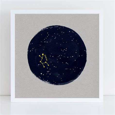 Horoscope Constellation Zodiac Star Sign Prints By Purpose
