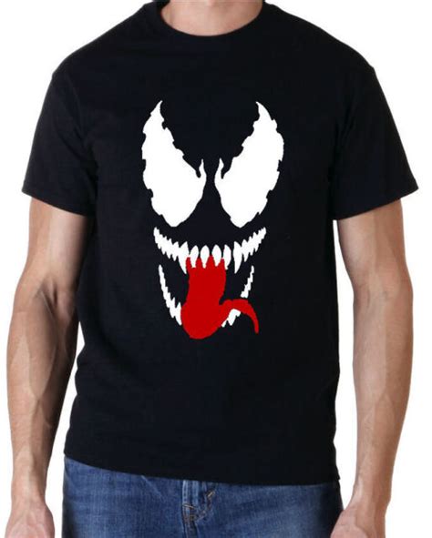 Venom Mask Avengers Marvel Comics Superhero Kids T Shirt Ebay