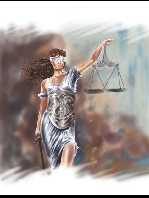 Lady Justice Artist Robert O Mayhew Rom Dama De La Justicia