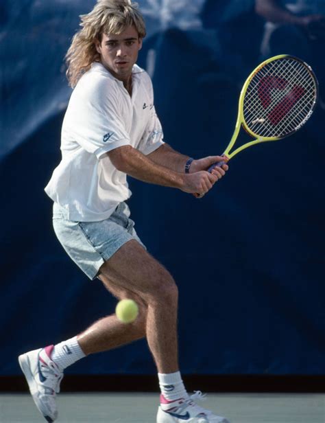 Andre Agassi 1989 Learntoplaytennis Andre