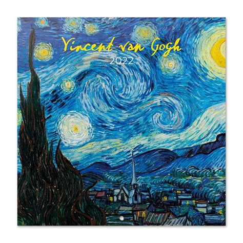 Buy Official Van Gogh 2022 Wall 2022 12 X 12 Square Wall 2022