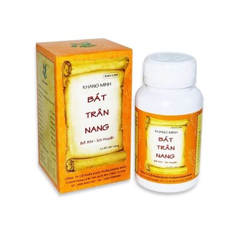 Khang Minh BÁt TrÂn Nang Lọ 60 Viên Ích Huyết Bổ Khí