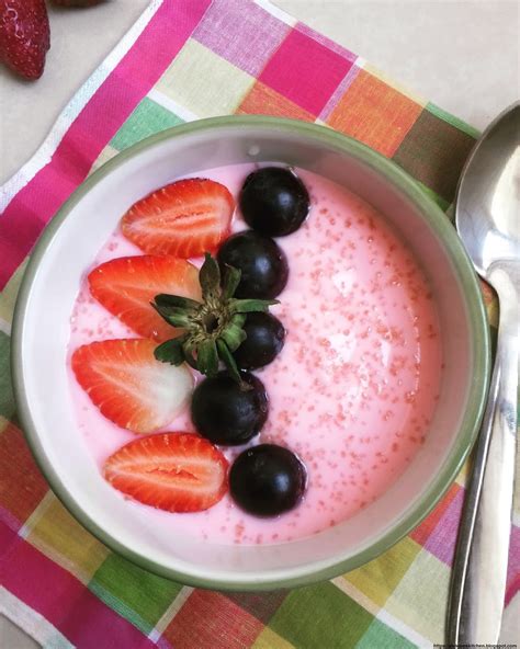 Strawberry Yogurt Fruit Bowl Nairobi Kitchen