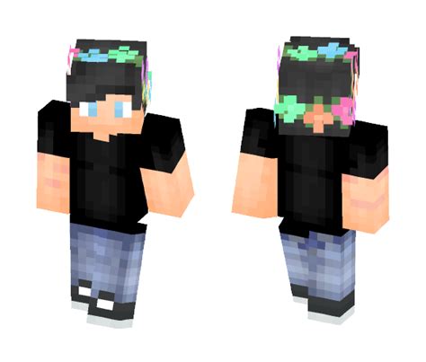 Download Me And Flower Crowns Minecraft Skin For Free Superminecraftskins
