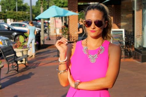 Bedazzles After Dark Outfit Post Hot Pink Monday