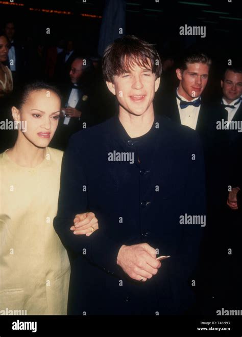 Matthew Modine And Wife Caridad Rivera Hi Res Stock Photography And