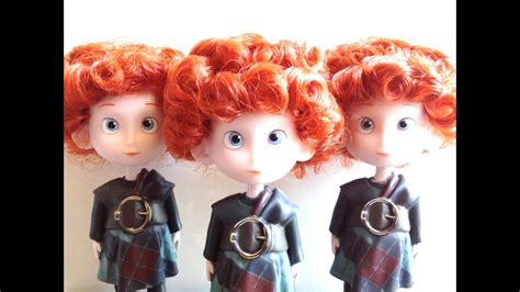 Disney Store Brave Triplets Doll Set 2012 Review Youtube