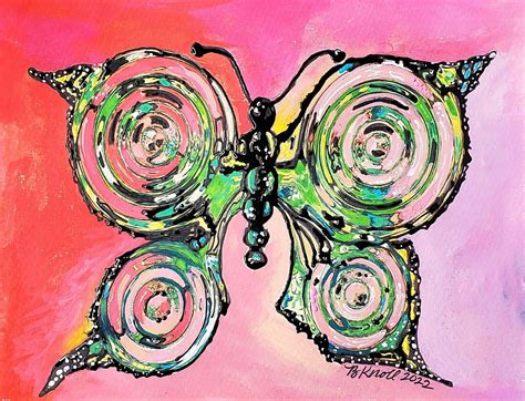 Abstract Butterflies Brenda Knoll