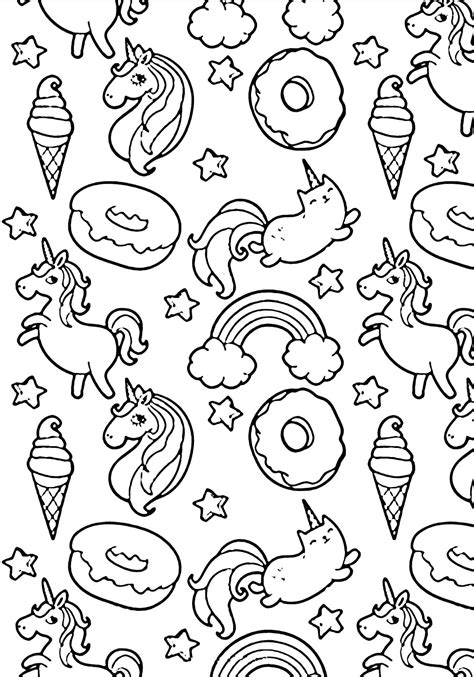 100% free interactive online coloring pages. Donut Coloring Pages - Best Coloring Pages For Kids