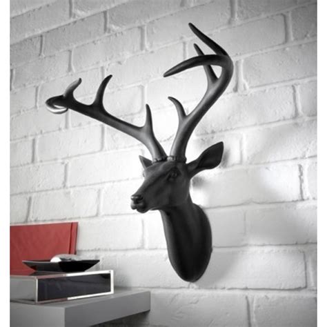 Kup stag head w kategorii prace w drewniena ebay. Arthouse Deer Stag Head Decorative Mounted Resin Wall Art ...
