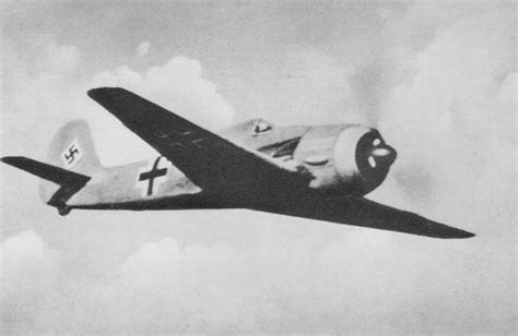 An Early Fw 190 In Flight