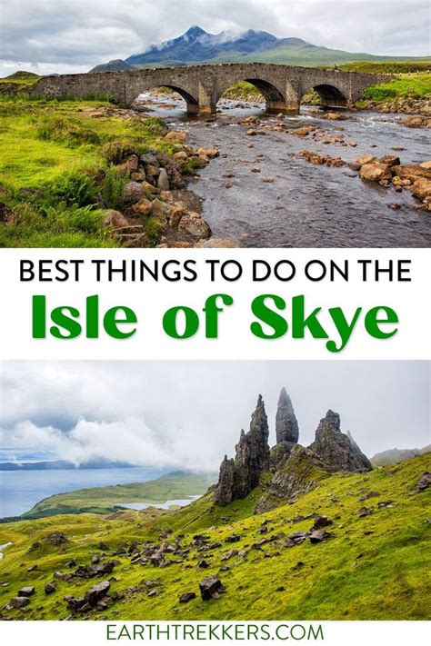 The Isle Of Skye With Text Overlay That Reads Best Things To Do On The