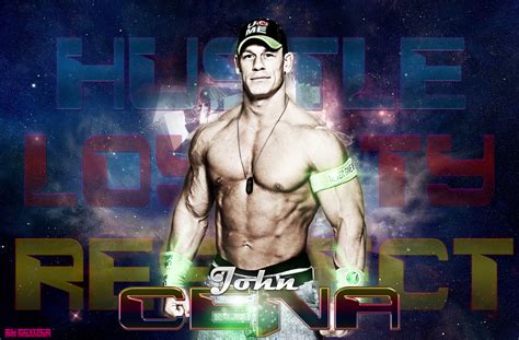 Follow the vibe and change your wallpaper every day! New WWE John Cena 2014 green neon wallpaper by SmileDexizeR on DeviantArt