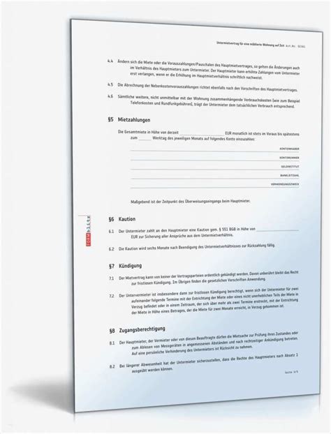 Start a free trial now to save yourself time and money! Wohnungsmietvertrag Vorlage Inspiration Mietvertrag ...