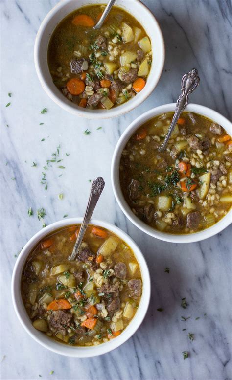 But in this case, impressive doesn't need to mean complicated or difficult. Instant Pot Beef Barley Soup | Recipe (With images) | Beef ...