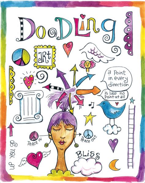 Do You Need Ideas For Art Journaling Here Youll Find Fun Doodling