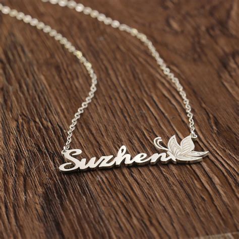 Custom Name Necklace Personalized Necklace 925 Silver Jewelry