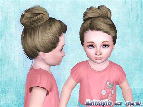 The Sims Resource Skysims Hair Toddler 144