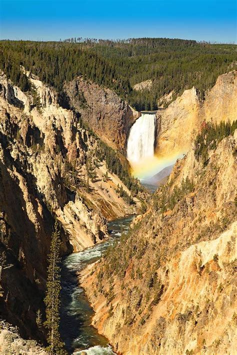 grand canyon of the yellowstone things to do and map