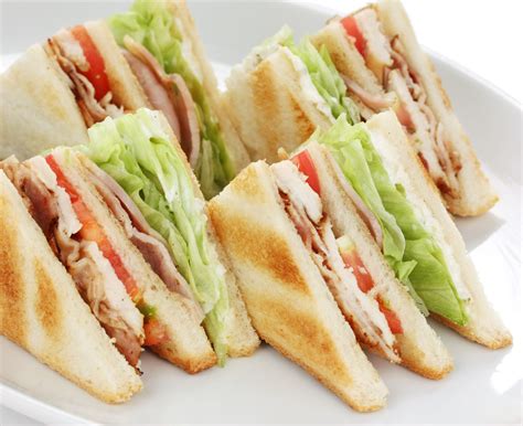Veg Club Sandwich The Fat Guys