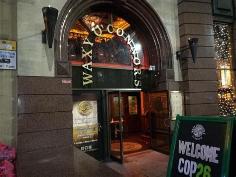 Waxy Oconnors Glasgow •