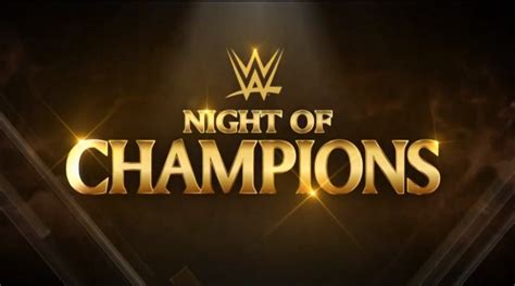 WWE Night Of Champions Main Event Official Wrestling News WWE News