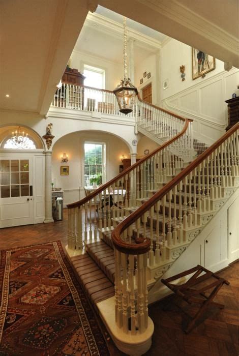 Captivated by this gracious home by the sea, sheila. Classic 'L' shape Georgian staircase... | Dream house ...