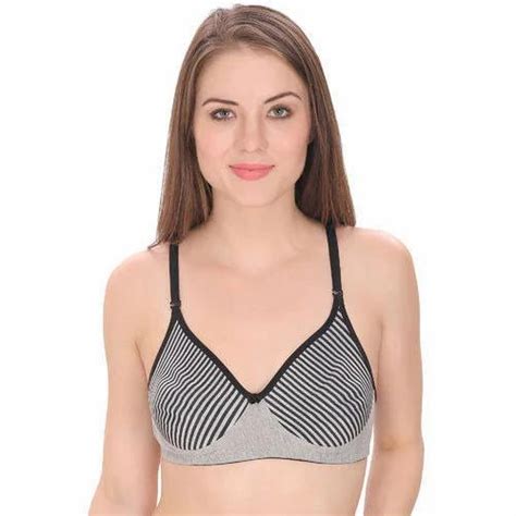 Striped Full Coverage Non Padded Bra At Rs 50piece In New Delhi Id