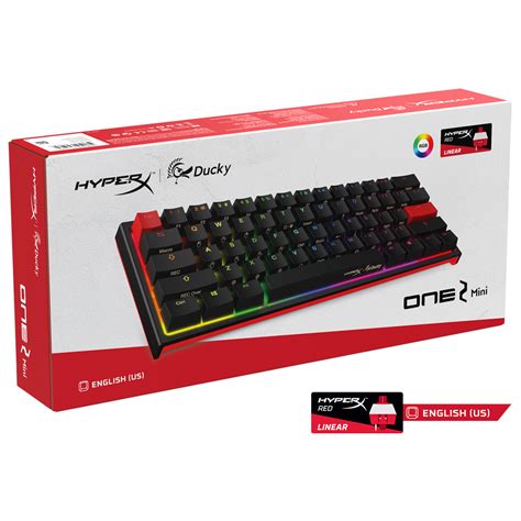 Buy Hyperx Ducky One 2 Mini Rgb Mechanical Keyboard Red Switch Hkbdxm