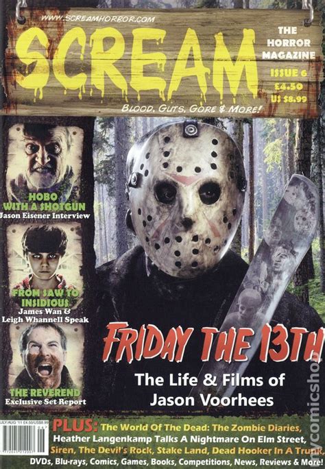 Scream The Horror Magazine 2010 Scream Magazine Comic Books