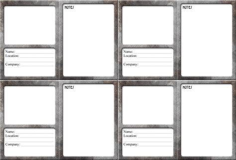 If you are into words rather than alphanumeric elements, then there are bingo word templates available in our collection. 6 Best Images of Printable Blank Playing Cards Template - Printable Blank Playing Cards, Playing ...