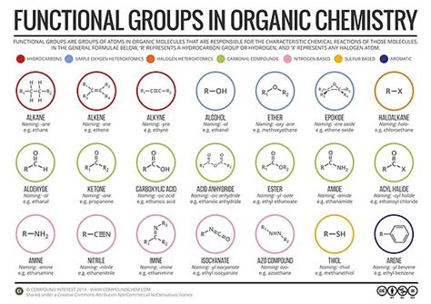 An introduction to functional groups in organic molecules portions of this experiment were adapted from lehman, operational organic chemistry, upper saddle. "Functional Groups in Organic Chemistry" Poster by ...