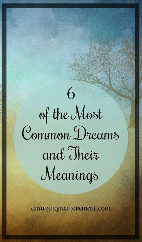 6 Of The Most Common Dreams People Have And What They Mean Dream