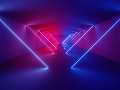 Neon Abstract Wallpaper In 1024x768 Resolution