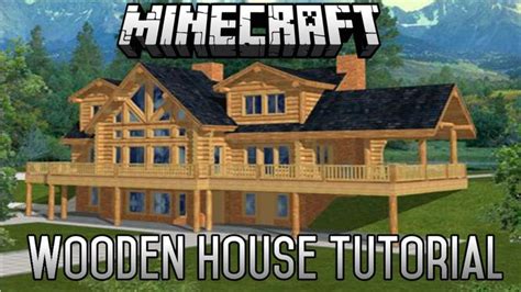 After all, wood is a popular material for most minecraft house ideas. Minecraft Epic Wooden House Tutorial Part 7 (1.8.1 ...