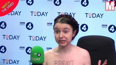 Brexit Naked Economist Leaves Bbc Host Stunned By Stripping Off Live
